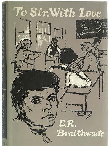 The first edition cover of 1959 autobiographical novel To Sir, With Love.