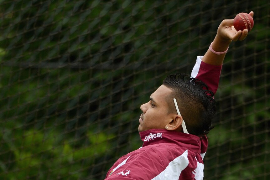 Narine in nets