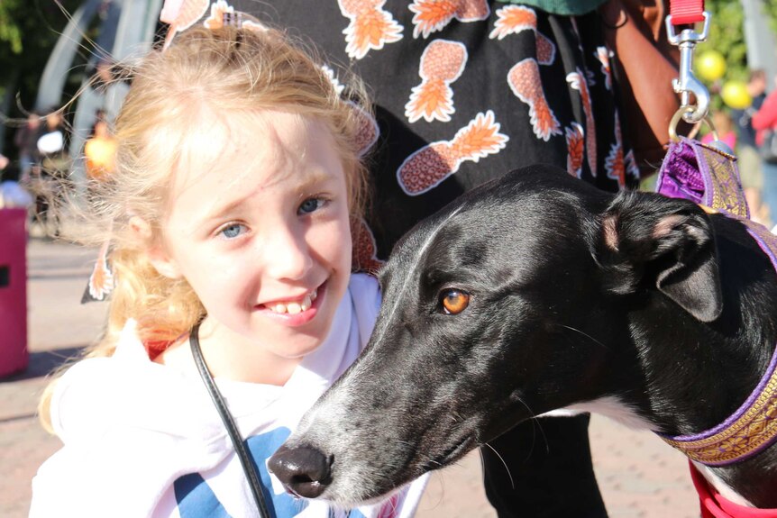 Maddy Wolfe with Henry