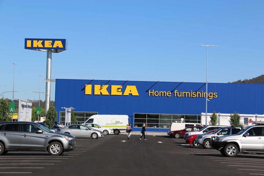 Ikea store.