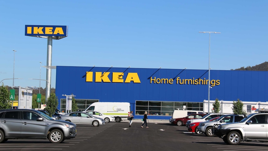 Ikea store.