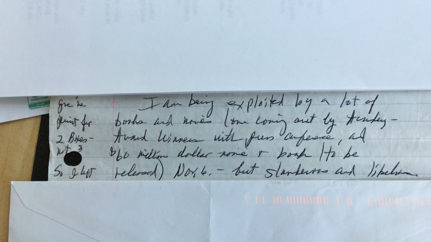 Marjorie Diehl Armstrong letter detail