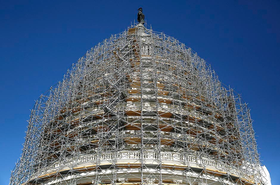 Photo gallery US Capitol restoration ABC News