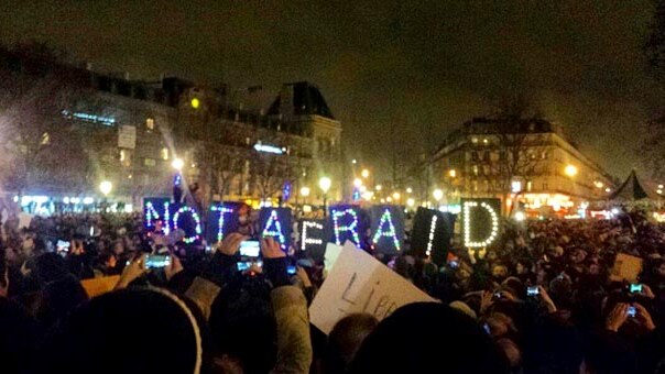 Vigil in Paris