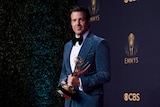 Jason Sudeikis, winner of the award for outstanding lead actor in a comedy series.