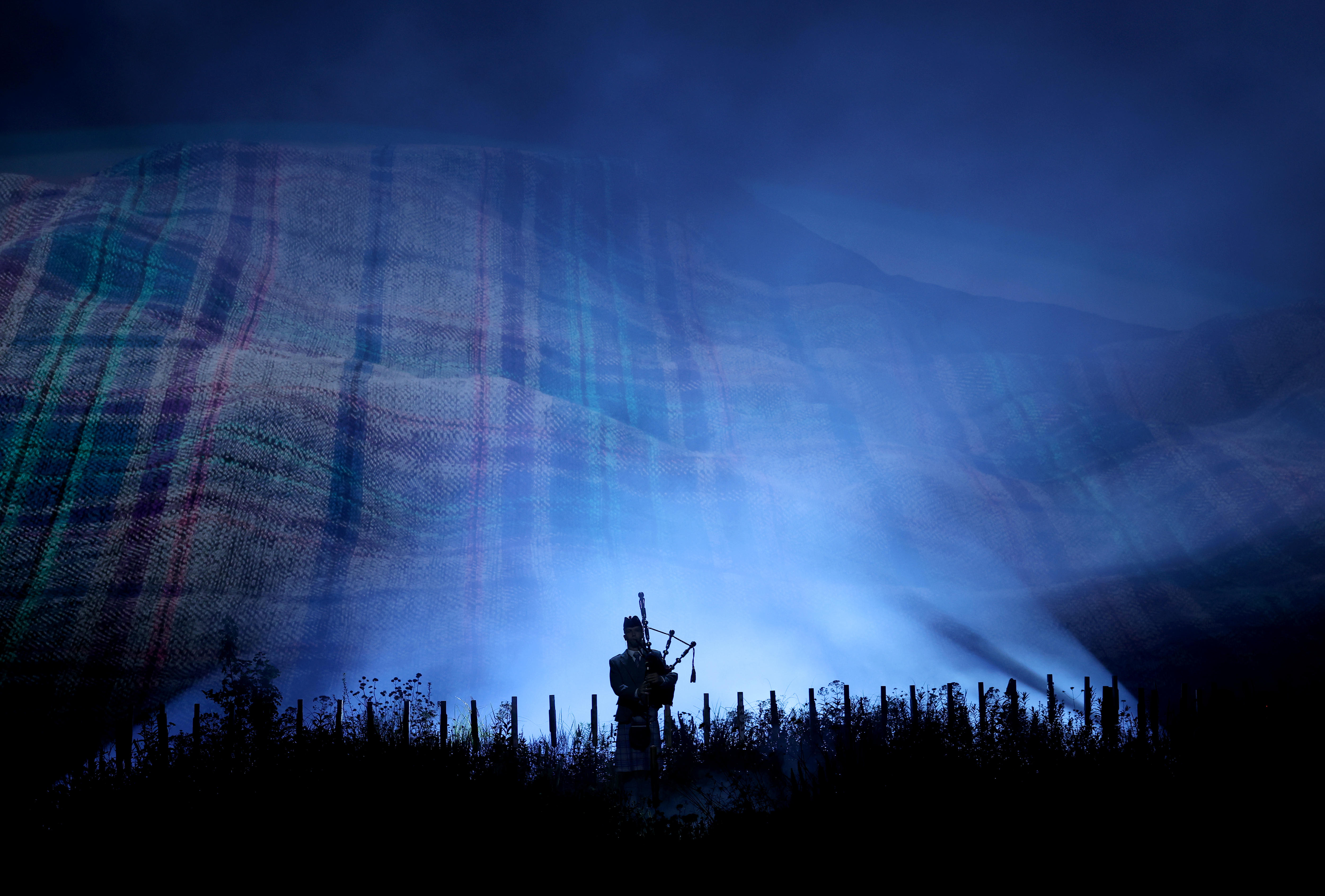 Out of necessity is borne a unique and wholly Scottish opening ceremony