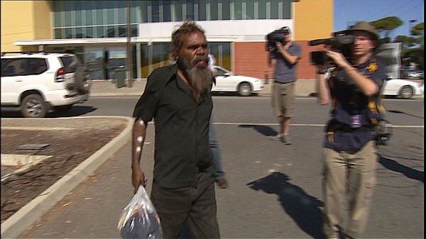 Ernest Axel Brown leaves court