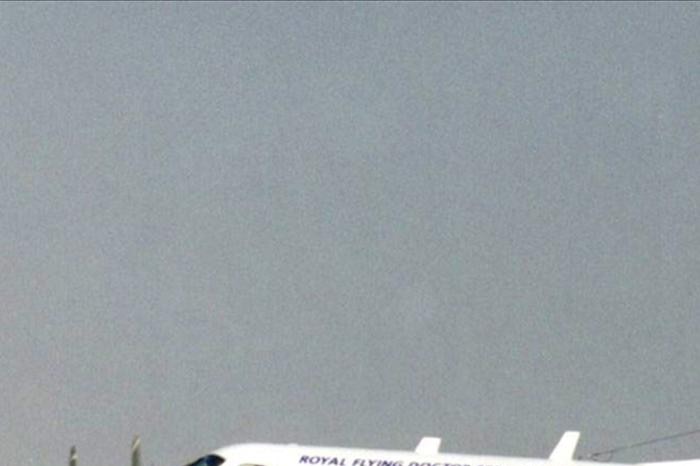 RFDS plane flying near Mount Isa