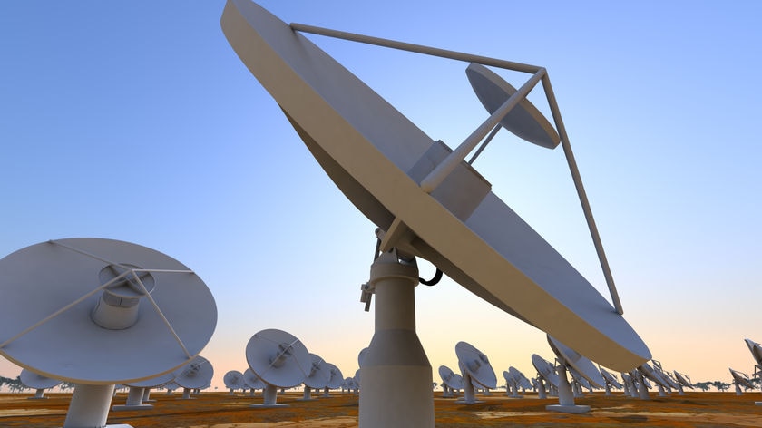 The $2 billion SKA telescope site will be shared between Australia and South Africa.