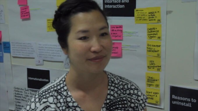 Karen Wong in her office