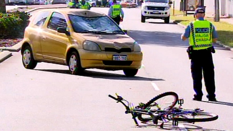A cyclist has been killed after a collision in the Perth suburb of Willetton