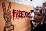 Artist shows support for Palestinian prisoners
