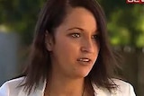 Stephanie Banister talks to the Seven Network