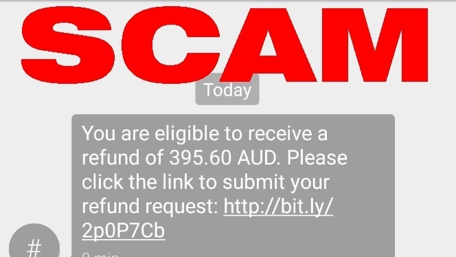 Text message claiming to be from the ATO but is actually a scam