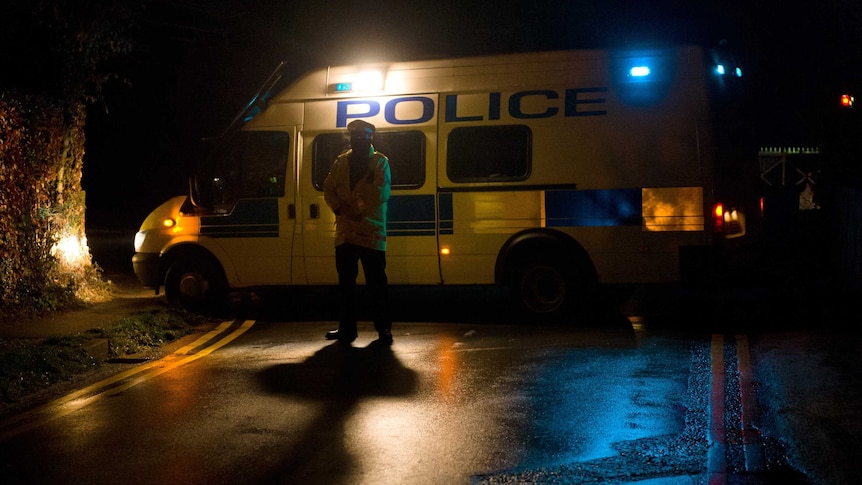 British police near home of Boris Berezovsky