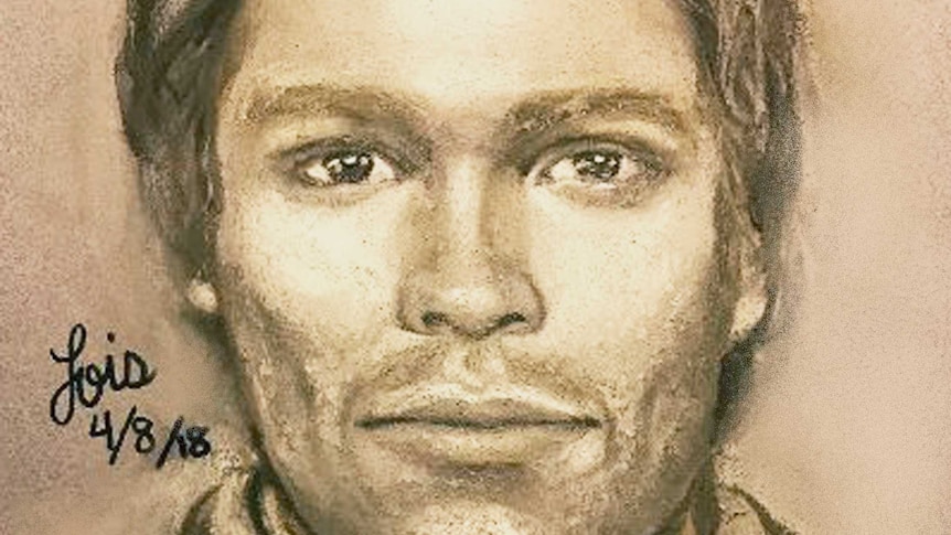 Sketch of man who allegedly threatened Stormy Daniels.