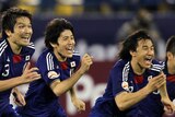Lottery winners: Japan moves into the Asian Cup final with a 3-0 win on spot kicks.