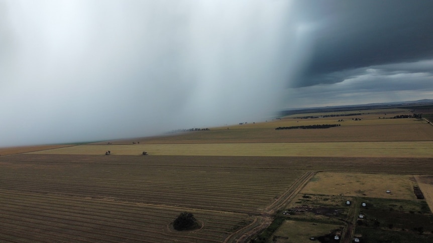 A storm approaching in the Wimmera