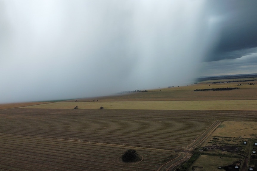 A storm approaching in the Wimmera