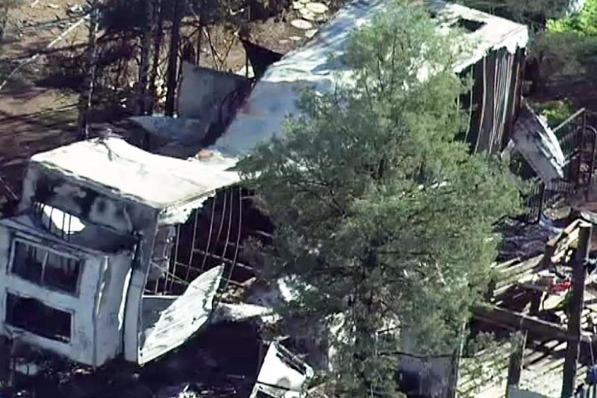 An aerial view of the property at Hermidale