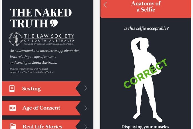 The Naked Truth app