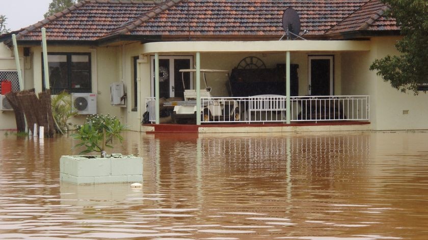 Floodwaters have hit a number of houses and plantations near Carnarvon