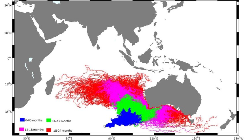 Modelling of debris dispersal from Malaysia Airlines MH370
