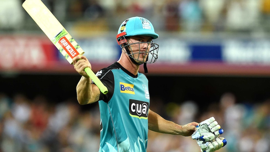 Chris Lynn of the Brisbane Heat