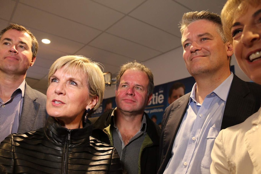 Liberal MPs celebrate Canning by-election victory
