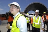 Mr Rudd says Labor would commit to a renewable energy target of 20 per cent by 2020.