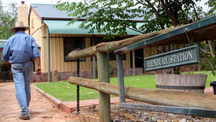 The homestead at Henbury Station