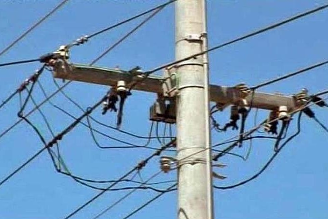 Foolhardy: Aurora says tampering with live wires is a safety hazard for the thieves and customers.