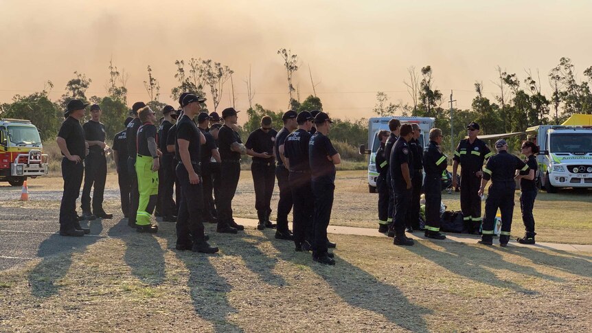 More than 20 new firefighting recruits have joined the efforts in central Queensland.