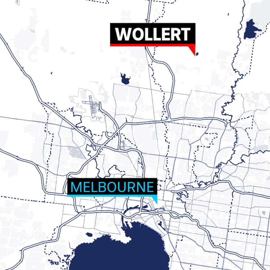 A map shows the location of Wollert relative to Melbourne.