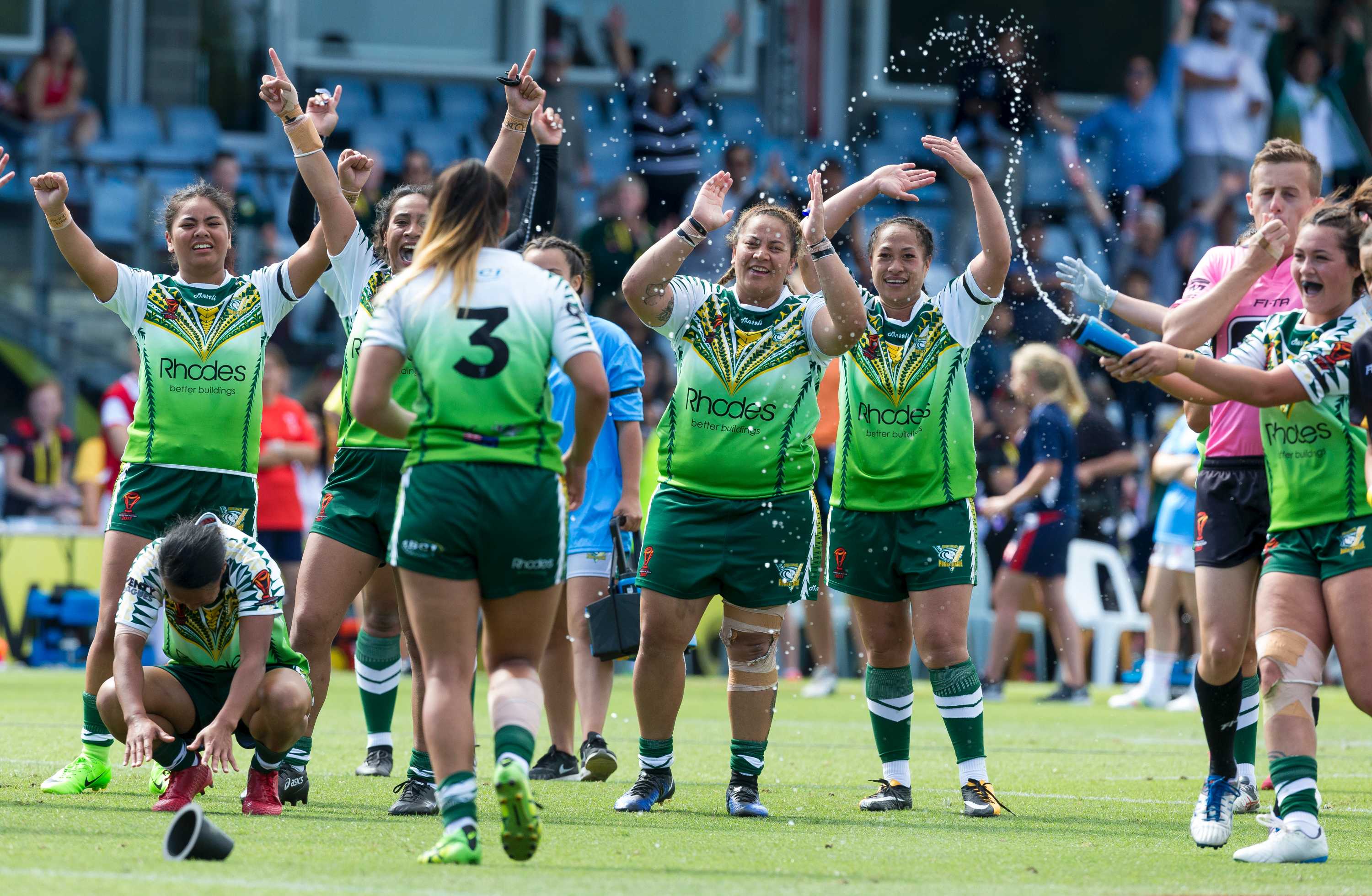 Cook Islands Stun England In Women's Rugby League World Cup Boilover ...