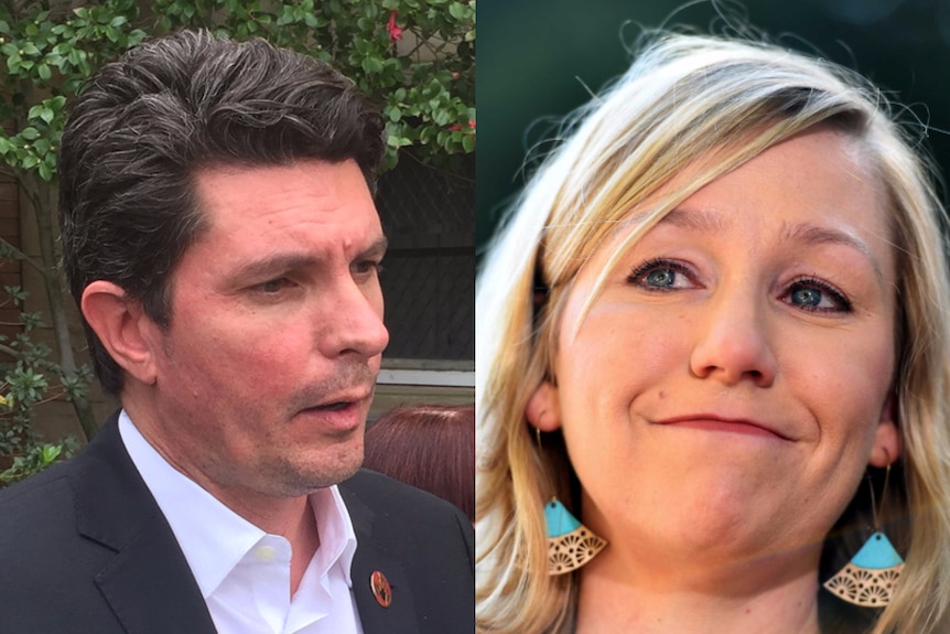 Left: Scott Ludlam. Right: Larissa Waters