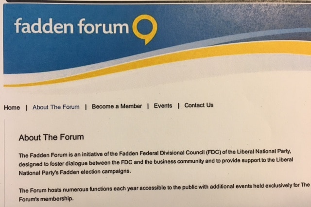 Fadden Forum website