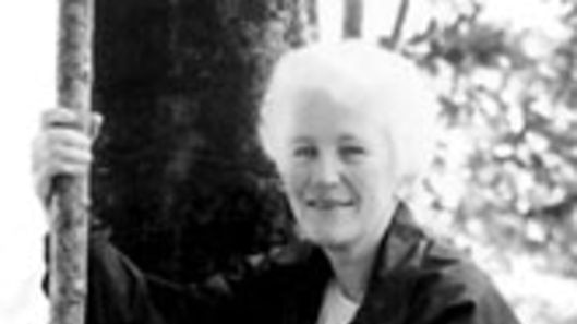 File photo (black and white) of deceased nun Irene McCormack
