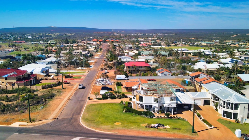 Kalbarri one month after Tropical Cyclone Seroja