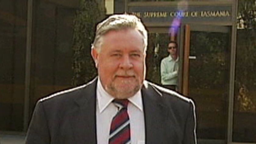 Tim Ellis Tasmanian Director of Public Prosecutions outside Supreme Court
