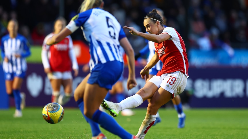 Arsenal's Matilda Caitlin Foord saving goals for the FIFA Women's World Cup  - Just Arsenal News