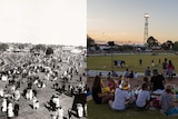 Now and then at the royal show
