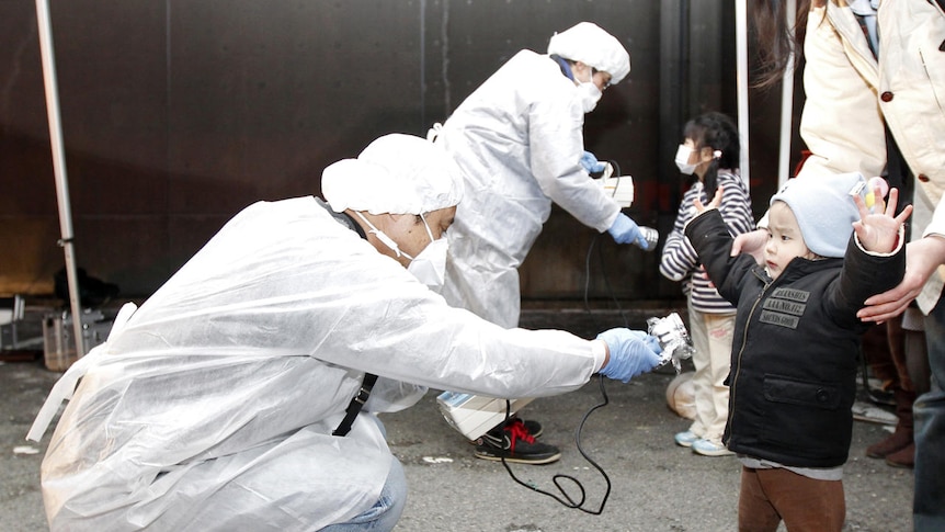 Residents near Fukushima screened for radiation