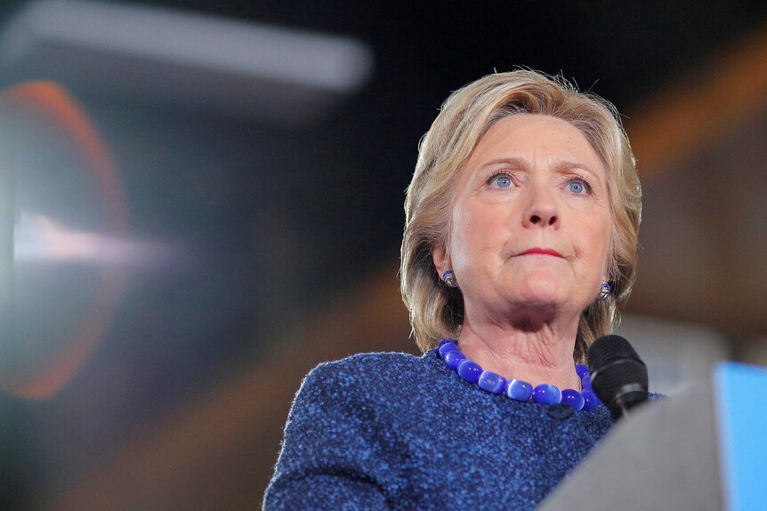 U.S. Democratic presidential nominee Hillary Clinton