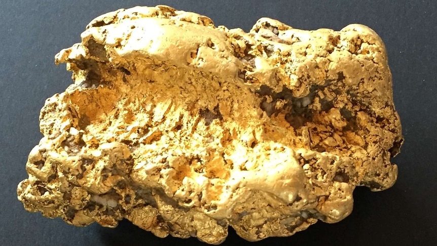 A gold nugget.