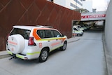 Ambulances ramped at Royal Hobart Hospital