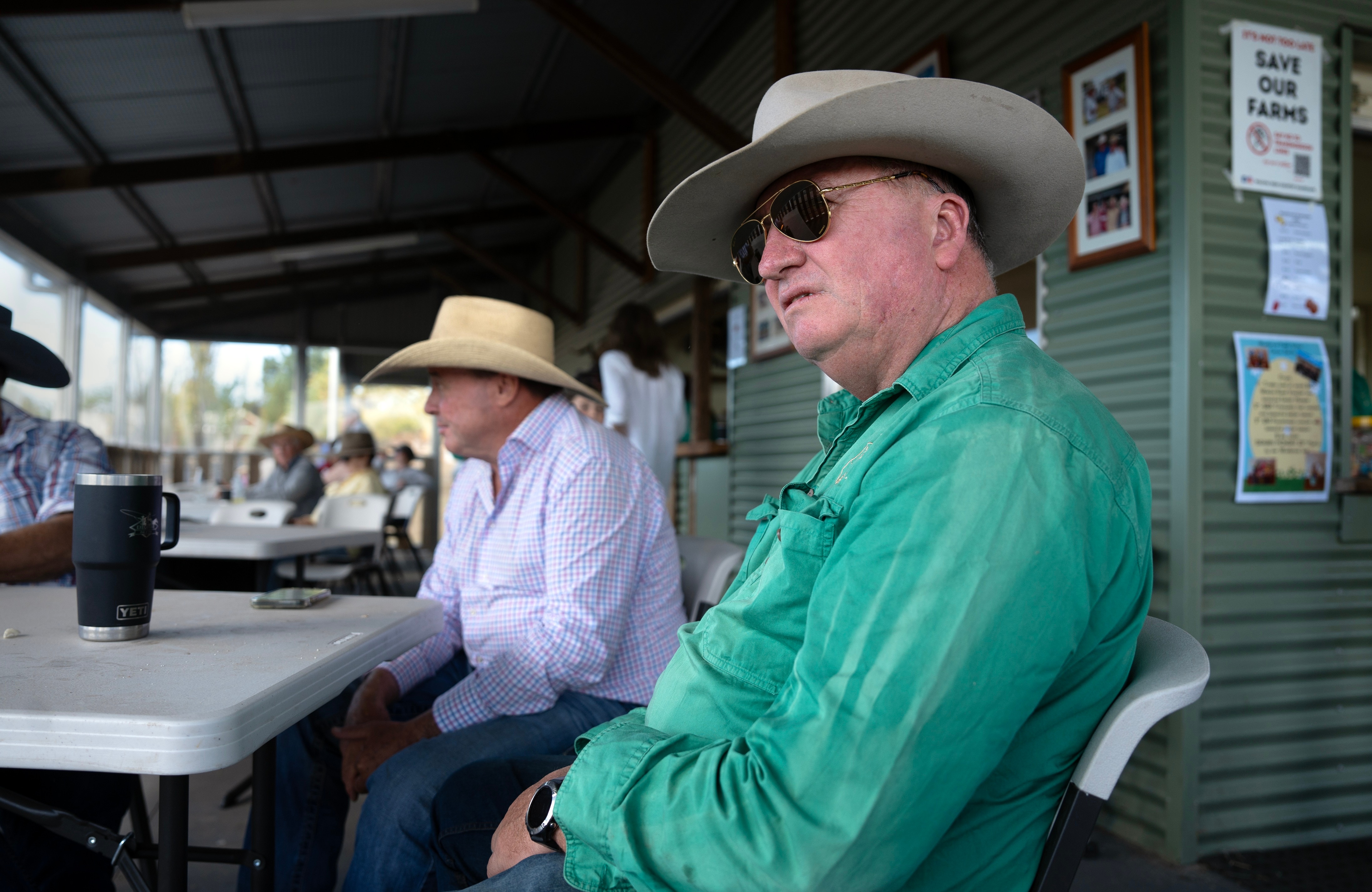 Barnaby Joyce at the annual Woolbrook Stampede