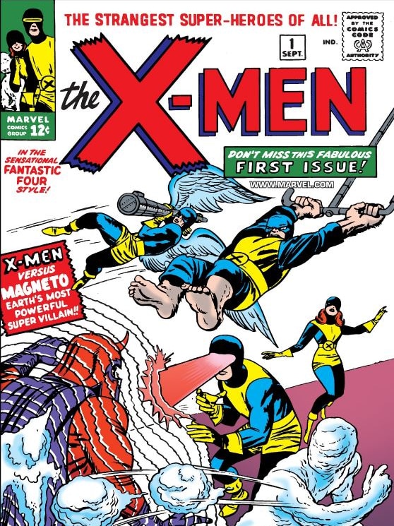 The front cover of Uncanny X-Men 1963 comic.