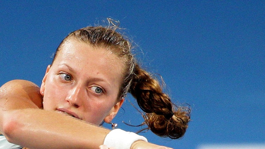 Petra Kvitova added to the title she won in Hobart two years ago.
