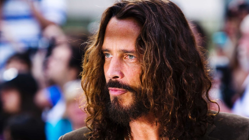 Musician Chris Cornell of the band Soundgarden arrives on the red carpet in 2011.